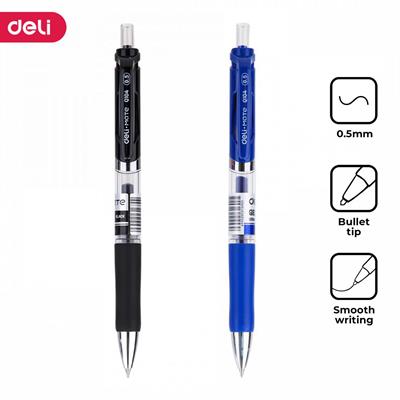 Deli EQ10430 EQ10420 Mate Retractable Gel Pen