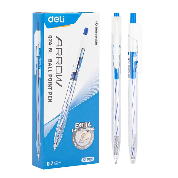 Deli EQ24-BL Ball Point Pen