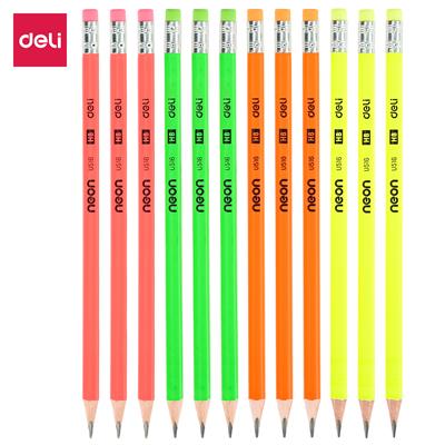 Deli EU51600 Neon Graphite Pencil Pack of 12