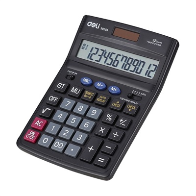 Deli E39203 12 Digits Desktop Calculator