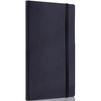 Deli E3347 Premium Hard Leather Cover Notebook