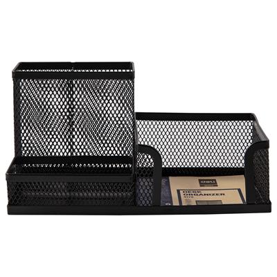 Deli E9175 Mesh Metal Desk Organizer