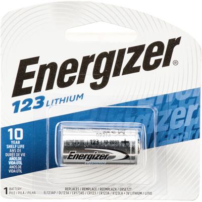 Energizer EL123AP 123 3V Lithium Battery