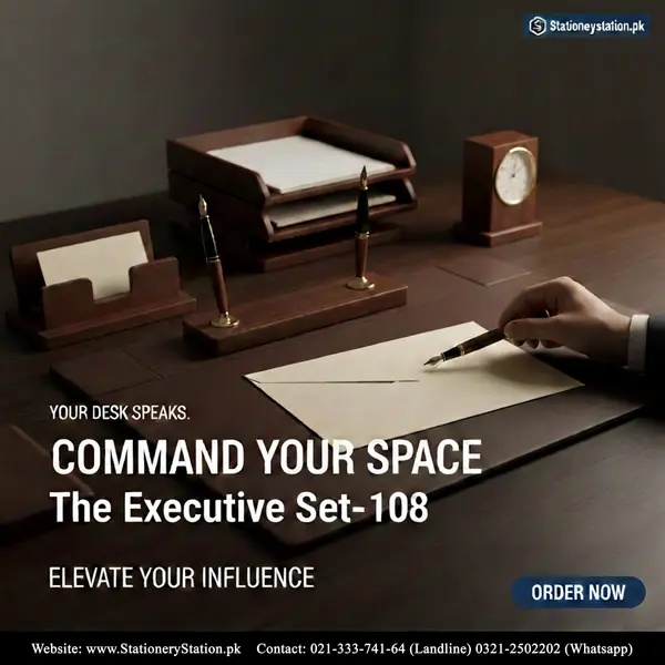 Executive Desk Organizer Set 108 with 08 Pieces