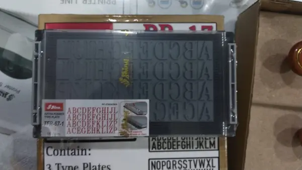 Shiny RB-17 D.I.Y. Manual Printing Stamp Kit