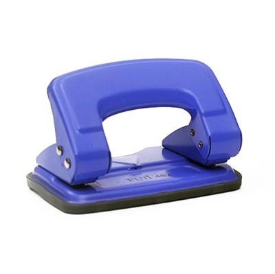 2 Hole Puncher,Round Hole Puncher Stationery 4x4 1/2-Inch,The Hole Spacing  is 3 1/4,Squeeze 20 Sheets Capacity, Skid-Resistant Base,Manual Punching