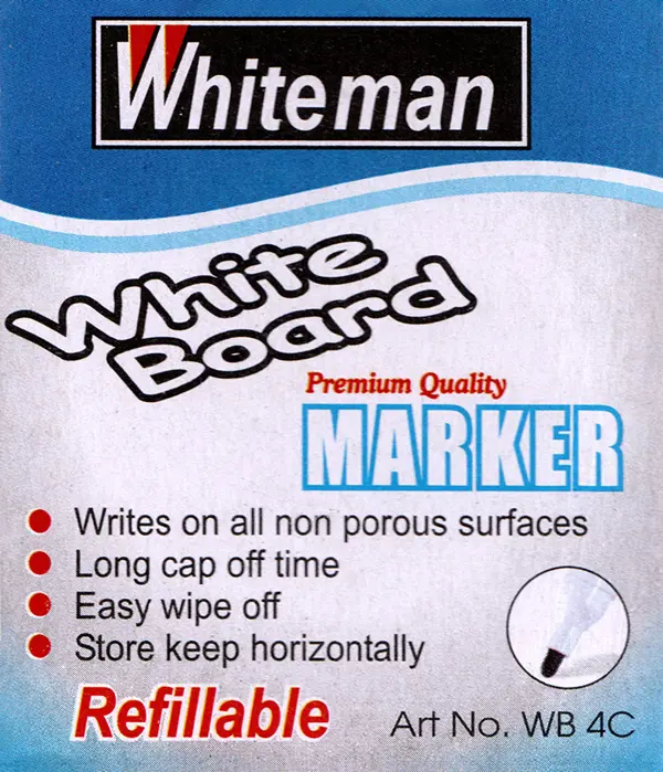 Whiteman WB70-4 White Board Marker
