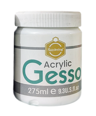 Keep Smiling GE-275 White Acrylic Gesso 275ML