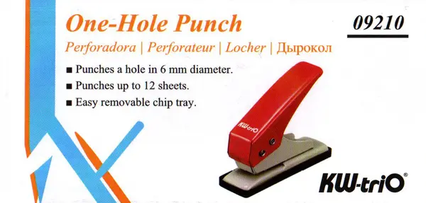 KW-triO 09210 1-Hole Punch