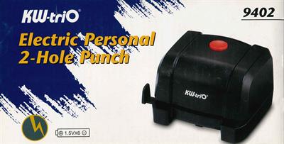 KW-triO 09402 12 Pages Electric 2-Hole Punch Machine