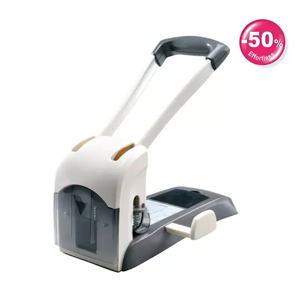 KW-triO 09556 200 Pages EasyTech Power Saving Heavy Duty 2-Hole Punch Machine 