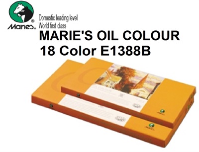 Marie's Oil Colour 12ML 18 Colour Set