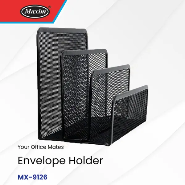 Maxim MX-9126 Mesh Steel Envelope Holder