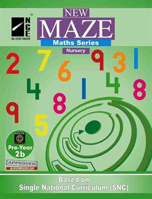 NCE Pre-Primary Maze Copy Series Maths Pre-2b Workbook