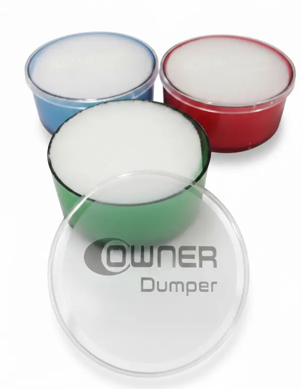 Owner D-4  Round Deluxe Large Finger Paper Dampener with Cap