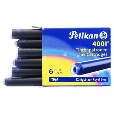 Pelikan 4001 TP/6 Fountain Pen Ink Cartridges