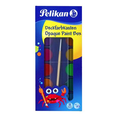 Pelikan F355/12/T11 Opaque Water Paint Box 12 Colours