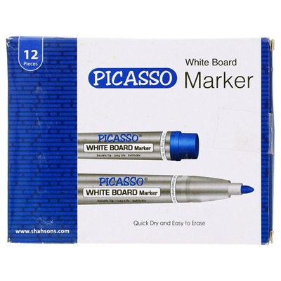Picasso PC-BM White Board Erasable Marker Round Tip