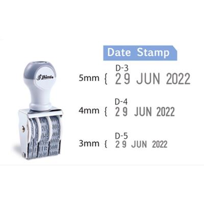 Shiny D Series Manual Date Stamp