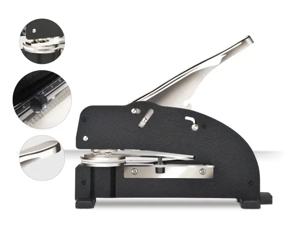 Shiny ED-3 Desk Seal for Brass Embossing Seal Round 50mm