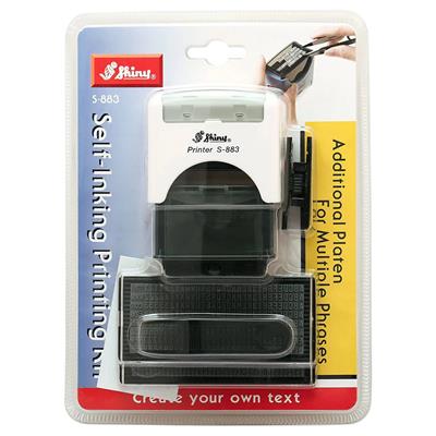 Shiny S-883 D.I.Y. Customized Self-Inking Printing Kit Stamp