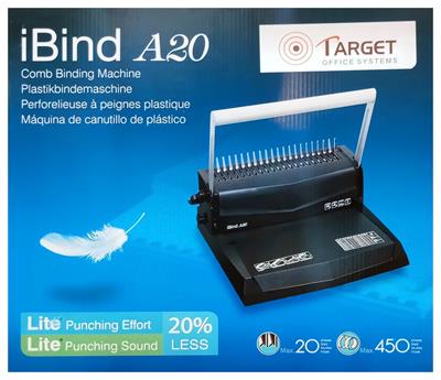 Target iBind A20 Spiral Comb Binding Machine