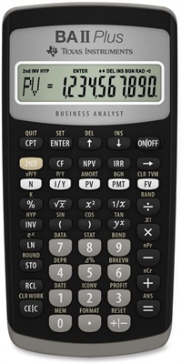 Texas Instruments BA-II Plus Financial Calculator
