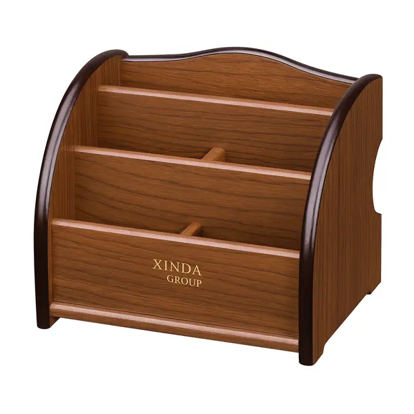 Xinda XD-5032 Premium Wooden Desk Organizer