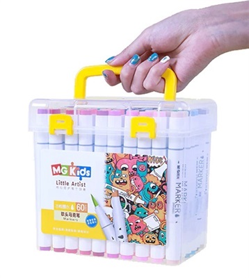 M&G ZPMV800 MG Kids Little Artist Twin-Tip Watercolour Markers