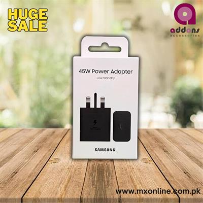 Official Samsung EP-T4511 45W Low Standby Energy Efficiency Super Fast Charging 2.0 Adapter