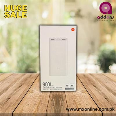 Xiaomi Power Bank 3 20000mAh USB-C 18W bidirectional Fast Charging 