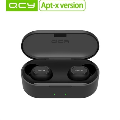 QCY T1X TWS Wireless APTX HD Bluetooth 5.0 Headphones 3D Stereo Sports Wireless Earphones with Dual Microphone