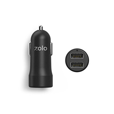 Zolo 20W Car Charger by Anker® 4Amp 2X USB Output