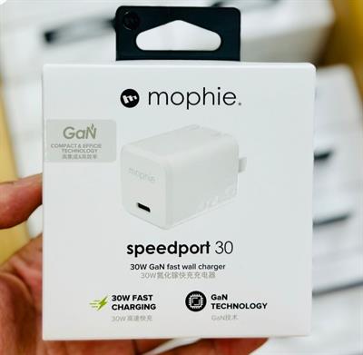 Mophie Speedport 30 1-port GaN 30W Super Fast Wall Charger