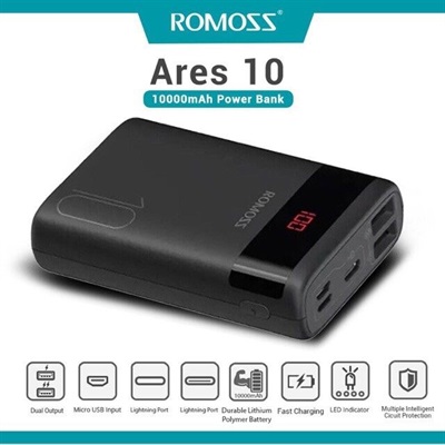 ROMOSS Ares 10 10000mAh Power Bank