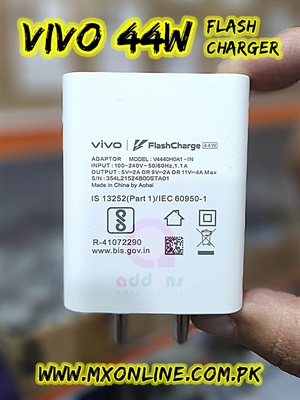 Vivo 44W FlashCharge Box Pulled Out Adapter 