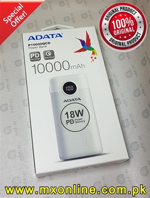 ADATA P10000QCD PD3.0 + QC3.0 Power Bank