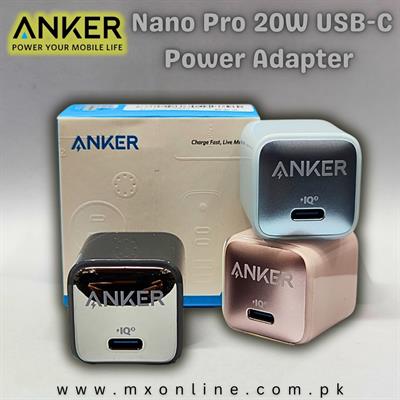 Anker 511 Nano Pro 20W 3X Faster USB-C mini Charger