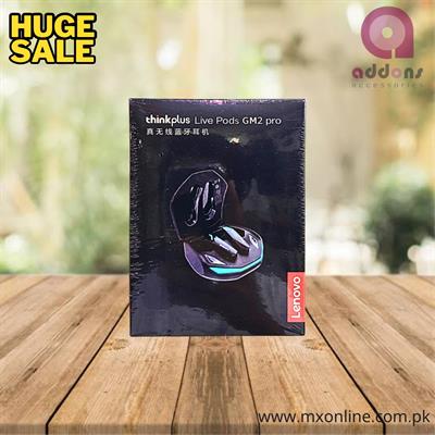 Original Lenovo GM2 Pro True Wireless Gaming Earbuds - Black