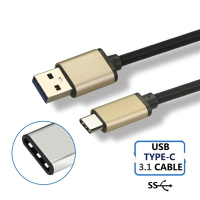 AmazonBasics Double Braided Nylon SuperSpeed+ USB 3.1 Type-C Data Cable