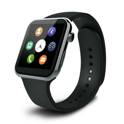 iCraze W08 - Smart Watch - For IOS & Android Smartphones - Black