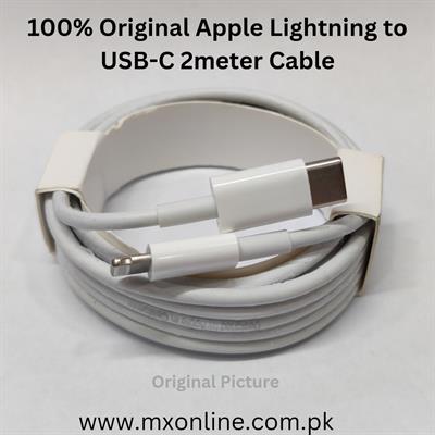 100% Original Apple 2meter USB-C to Lightning Ultra-Fast Charging Cable for iPhone 14Series 13Series 12Series 11Series 