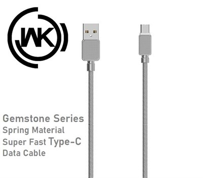 WK WDC 065 Type C Gemstone Cable - Grey