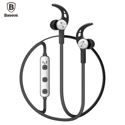 Baseus B11 Licolor Magnetic Stereo Bluetooth Sports Earbuds - BLACK