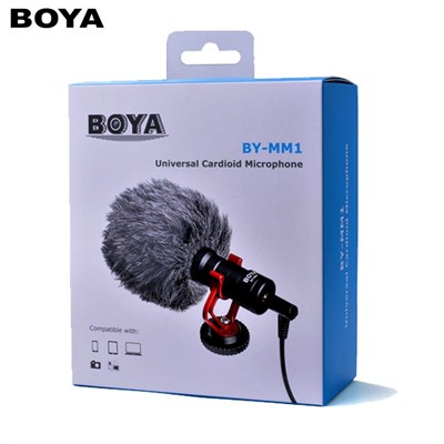 BOYA BY-MM1 Universal Cardiod Shotgun Microphone
