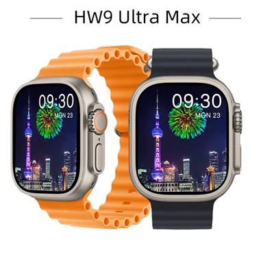 HW9 ULTRA MAX Amoled Smart Watch With 2 Straps