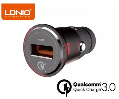 LDNIO C304Q Qualcomm Fast Quick Charge QC 3.0 USB Car Charger