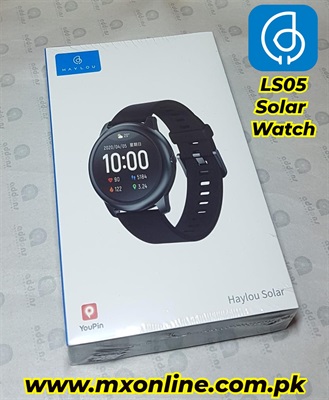 Haylou LS05 Solar Smart Watch Global Version - Black