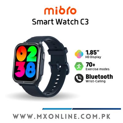 Mibro Watch C3 With Bluetooth calling & 1.85" HD screen
