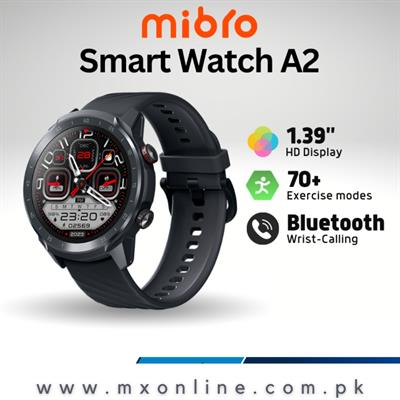 Mibro Watch A2 Bluetooth calling With 1.39″ HD screen 